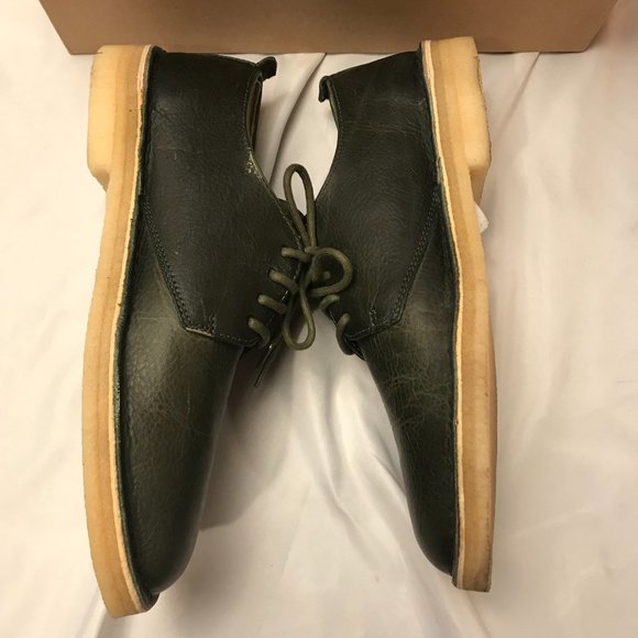 Clarks Originals Desert London Leaf Shoes Men\'s US Size 8 EU 41 Sku #14539 $125+
